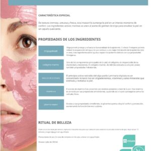 Mascarilla crema confort hidratante